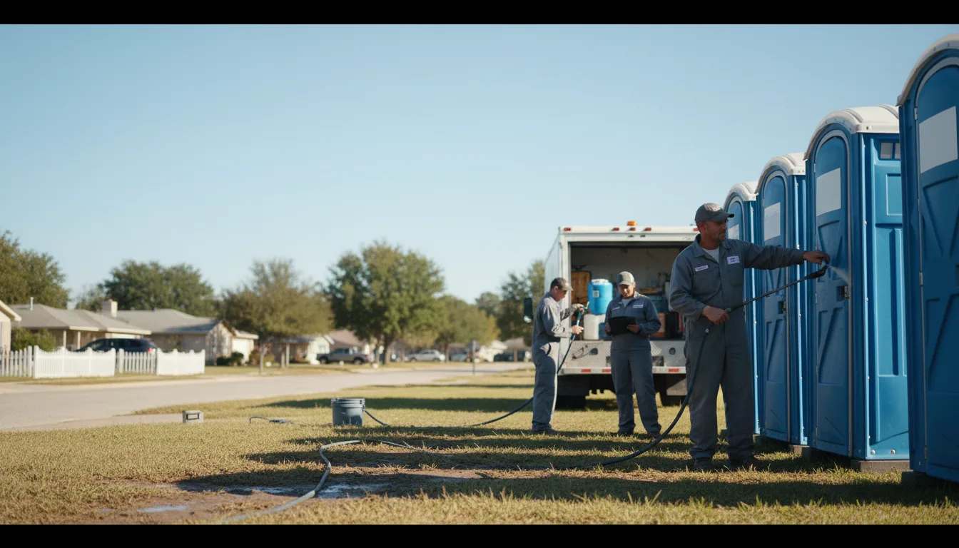 Long-Term Portable Toilet Rental in Newton, WI near me